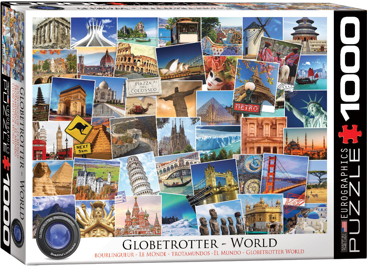 Globetrotter - World 1000-Piece Puzzle