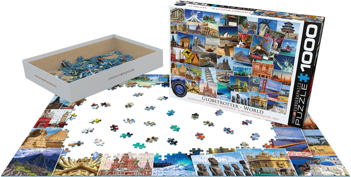 Globetrotter - World 1000-Piece Puzzle