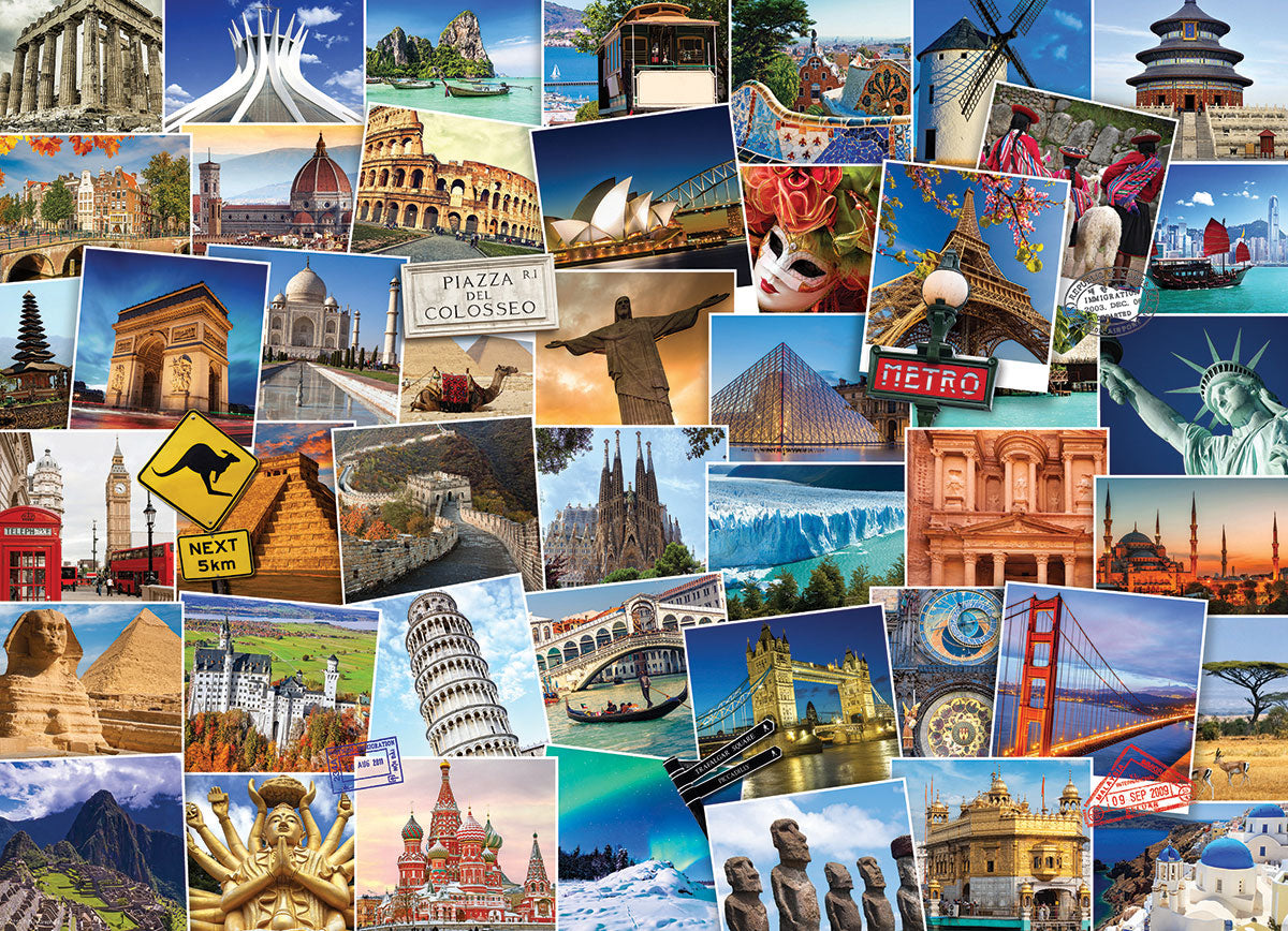 Globetrotter - World 1000-Piece Puzzle