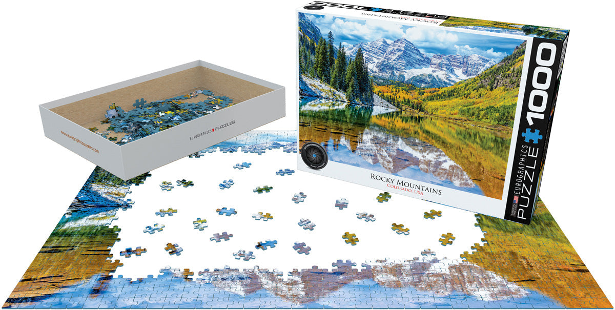Rocky Mountains, Colorado 1000-Piece Puzzle