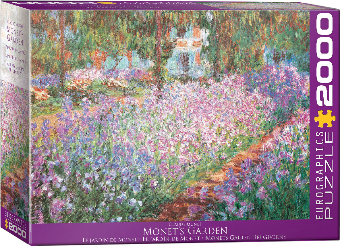 Monet's Garden by Claude Monet 2000-Piece Puzzle