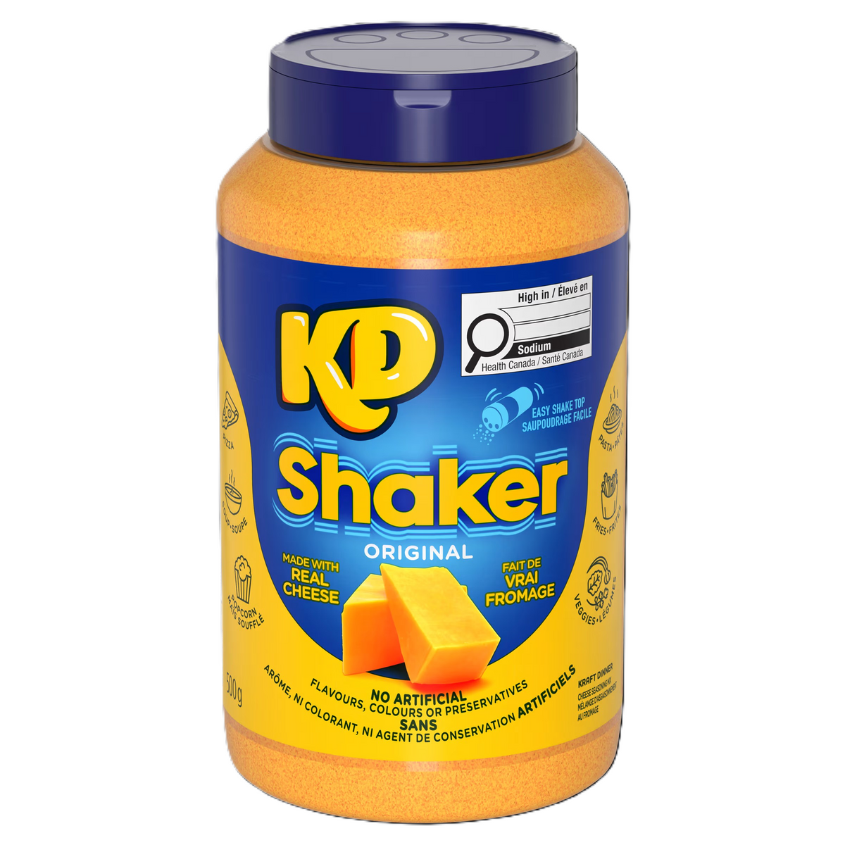 KD Shaker Original Cheese Seasoning, 500 g